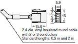 e-CON Pre-wired Connector Model_Dim1