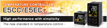 E5CC/E5EC Temperature controller