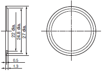 A22NE-PD / A22NE-P / A22E Dimensions 65 