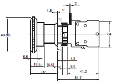 A22NE-PD / A22NE-P / A22E Dimensions 40 