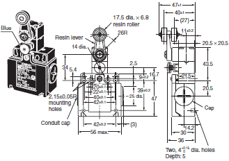 D4N-[]R Dimensions 17 