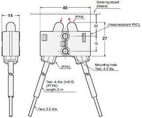 E32 Series Dimensions 240 