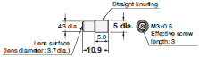 E32 Series Dimensions 116 