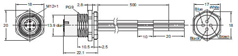 XS5 Dimensions 43 