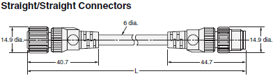 D40A / G9SX-NS Dimensions 5 