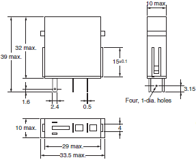 P7TF-IS16 / OS16 / OS08 Dimensions 7 