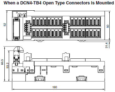 CRT1-[]D16S(-1) / []D32S(-1) / []D16SH(-1) / []D32SH(-1) Dimensions 4 