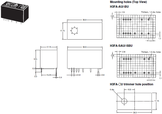 H3FA Dimensions 2 