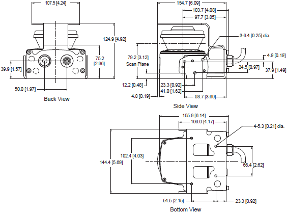 OS32C Dimensions 6 