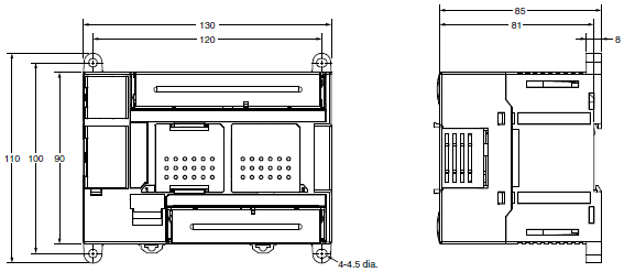 G9SP Dimensions 3 