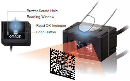 V400-R2 Multi Code Reader/Features | OMRON Industrial Automation