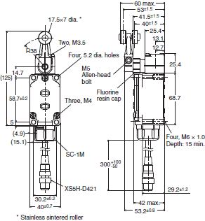 WL-N / WL Dimensions 140 