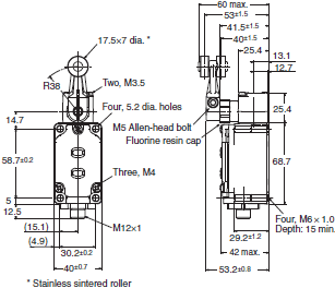 WL-N / WL Dimensions 154 