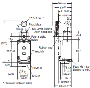 WL-N / WL Dimensions 156 