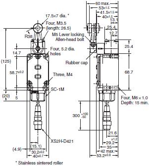 WL-N / WL Dimensions 161 