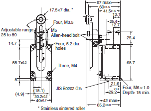 WL-N / WL Dimensions 17 