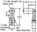 WL-N / WL Dimensions 177 