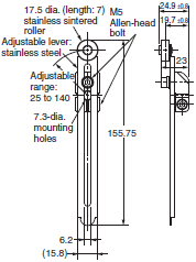 WL-N / WL Dimensions 187 