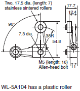 WL-N / WLG Dimensions 208 