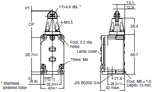 WL-N / WL Dimensions 33 