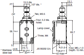 WL-N / WL Dimensions 37 