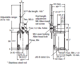 WL-N / WL Dimensions 52 