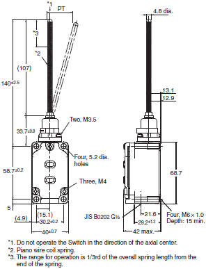 WL-N / WL Dimensions 66 