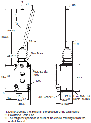 WL-N / WL Dimensions 69 