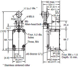 WL-N / WL Dimensions 82 