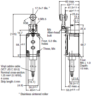 WL-N / WL Dimensions 86 