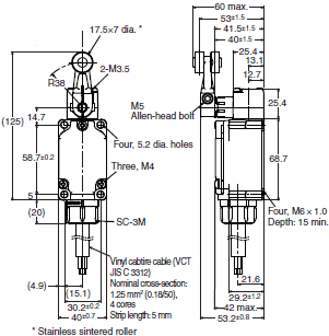 WL-N / WL Dimensions 87 