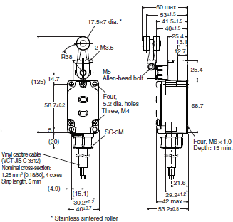 WL-N / WL Dimensions 88 