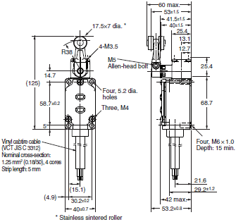 WL-N / WL Dimensions 91 