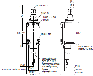 WL-N / WL Dimensions 111 