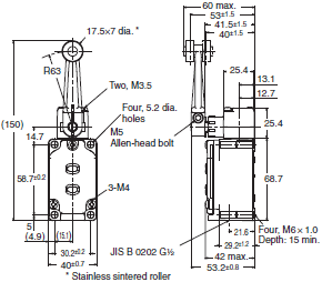 WL-N / WL Dimensions 13 