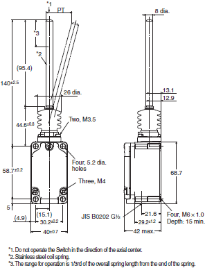 WL-N / WL Dimensions 121 