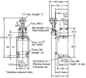 WL, WLM Dimensions 42 