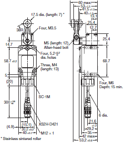 WL, WLM Dimensions 55 