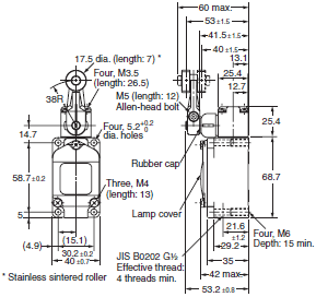 WL, WLM Dimensions 76 