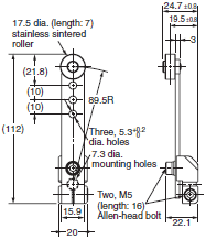 WL, WLM Dimensions 104 