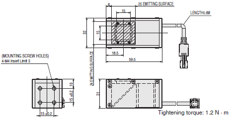 FLV Series Dimensions 35 