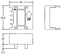 E5CC-T Dimensions 5 