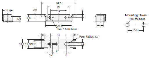 E3NC Dimensions 43 