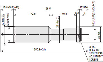 3Z4S-LE VS-TCH Series Dimensions 3 
