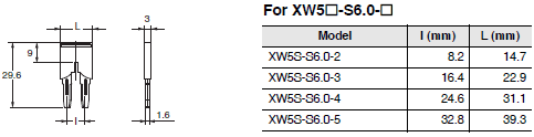 XW5T-S Dimensions 31 
