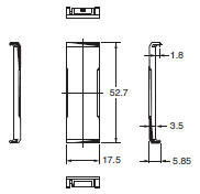 K8DT-PH Dimensions 3 