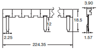 PYF-[][]-PU / PTF-[][]-PU / P2RF-[][]-PU Dimensions 20 