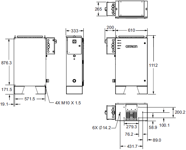 LD / MD / HD Series Dimensions 11 