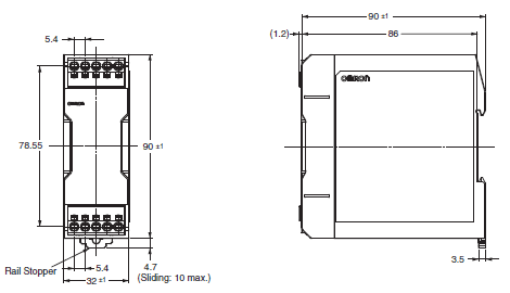 S8V-NF Dimensions 1 