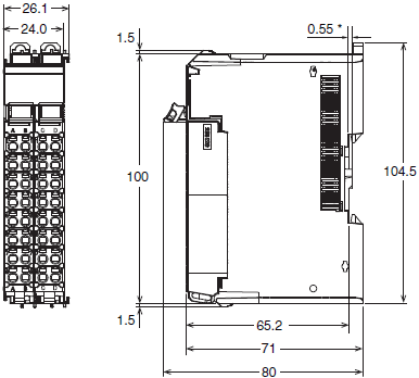 NX-TC Dimensions 4 